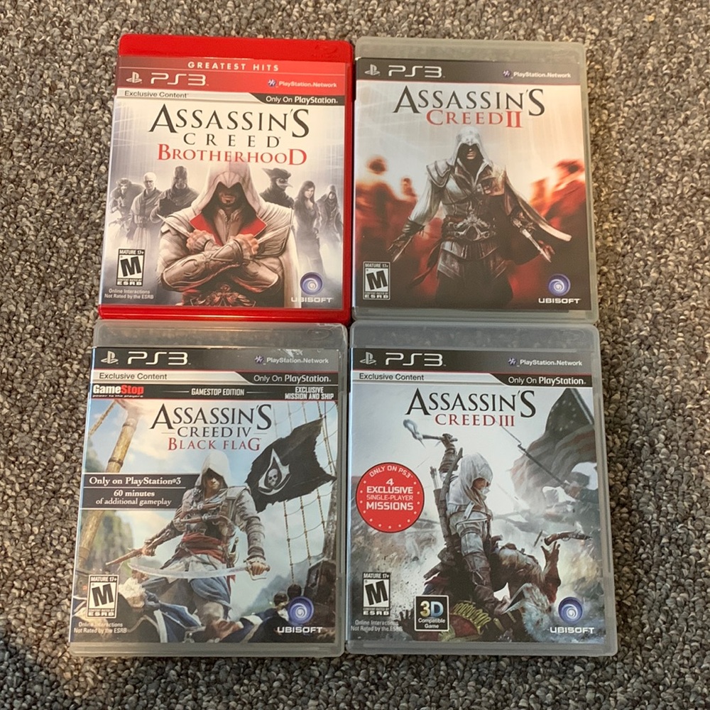 Assassins creed ps3 bundle